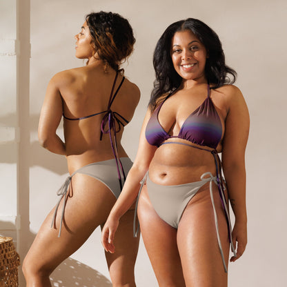 Triangel - Bikini Oberteil | Aurora Night – Recycelt | Christine Wagner - Bikini - Christine Wagner Studio