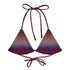 Triangel - Bikini Oberteil | Aurora Night – Recycelt | Christine Wagner - Bikini - Christine Wagner Studio
