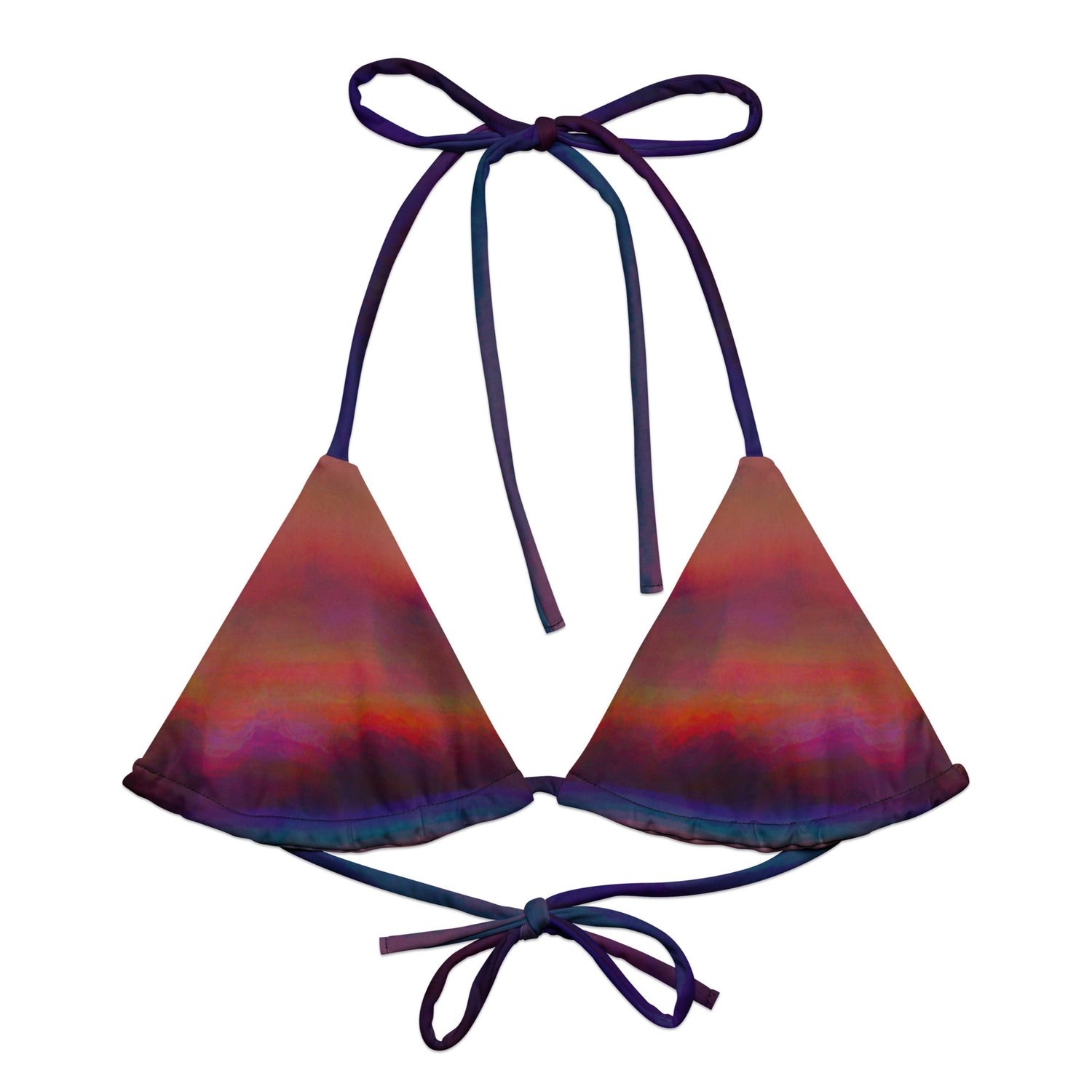 Triangel - Bikini Oberteil | Aurora Twilight – Recycelt | Christine Wagner - Bikini - Christine Wagner Studio