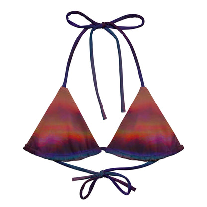 Triangel - Bikini Oberteil | Aurora Twilight – Recycelt | Christine Wagner - Bikini - Christine Wagner Studio