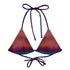 Triangel - Bikini Oberteil | Aurora Twilight – Recycelt | Christine Wagner - Bikini - Christine Wagner Studio