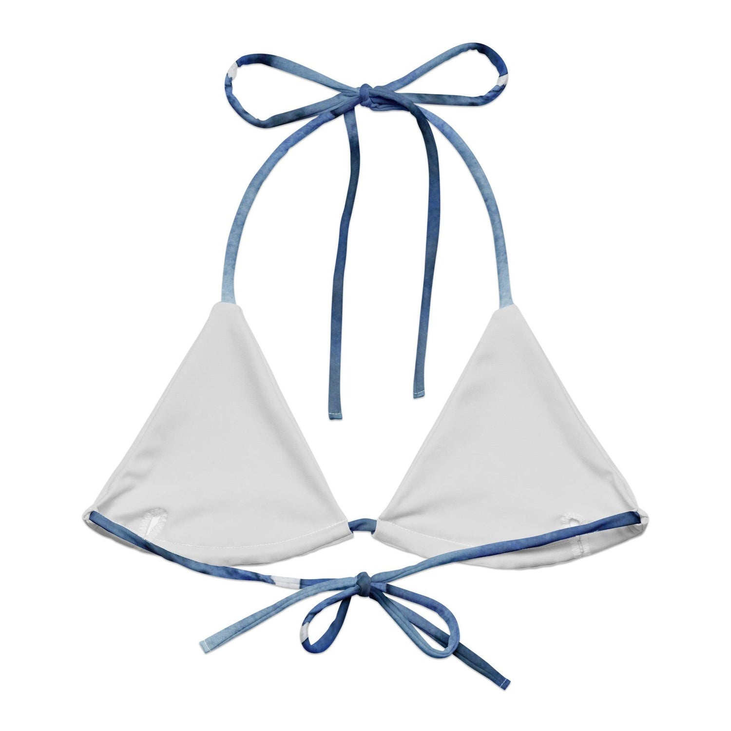Triangel - Bikini Oberteil | Deeper into the Blue - Recycelt - Bikini - Christine Wagner Studio
