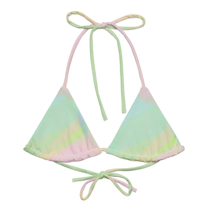Triangel - Bikini Oberteil | Electric Pistachio - Recycelt - Bikini - Christine Wagner Studio