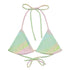 Triangel - Bikini Oberteil | Electric Pistachio - Recycelt - Bikini - Christine Wagner Studio