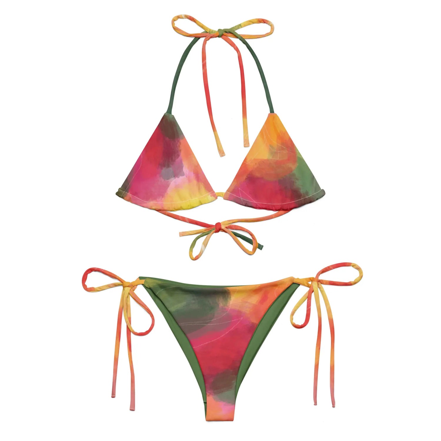 Triangel - Bikini Oberteil | Frühlingsrausch - Recycelt - Bikini - Christine Wagner Studio