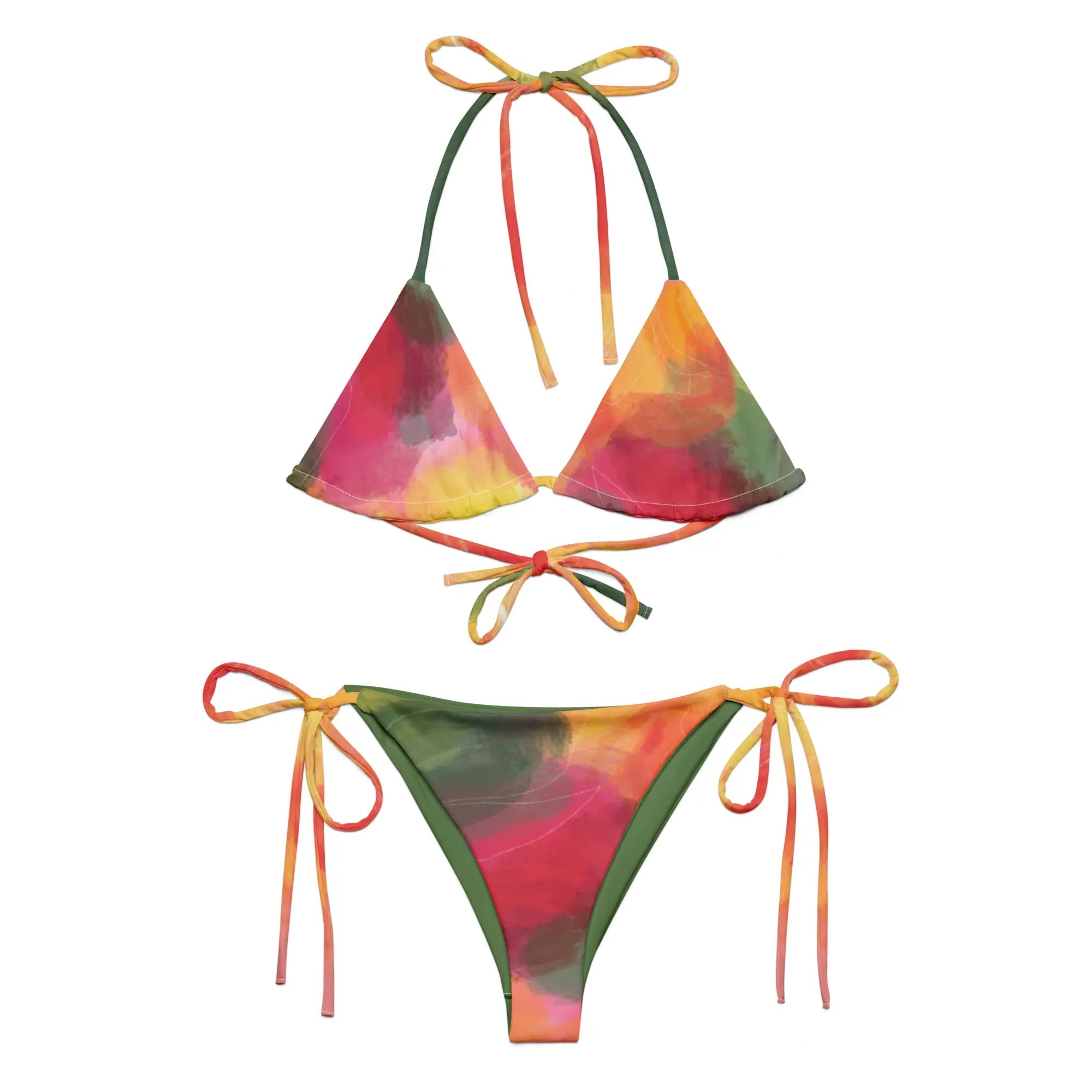 Triangel - Bikini Oberteil | Frühlingsrausch - Recycelt - Bikini - Christine Wagner Studio