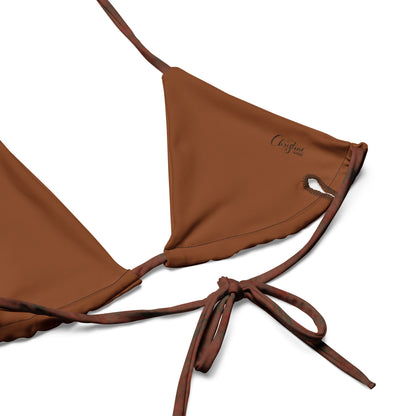 Triangel Bikini - Top | Aurora Ember | Recycelt | Christine Wagner - Bikini - Christine Wagner Studio