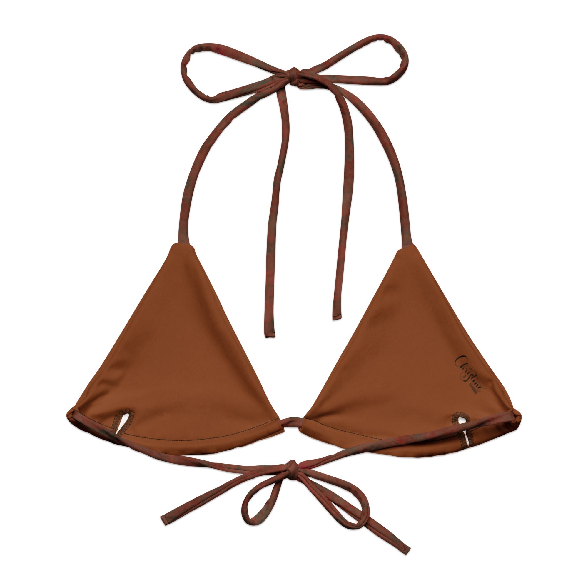 Triangel Bikini - Top | Aurora Ember | Recycelt | Christine Wagner - Bikini - Christine Wagner Studio
