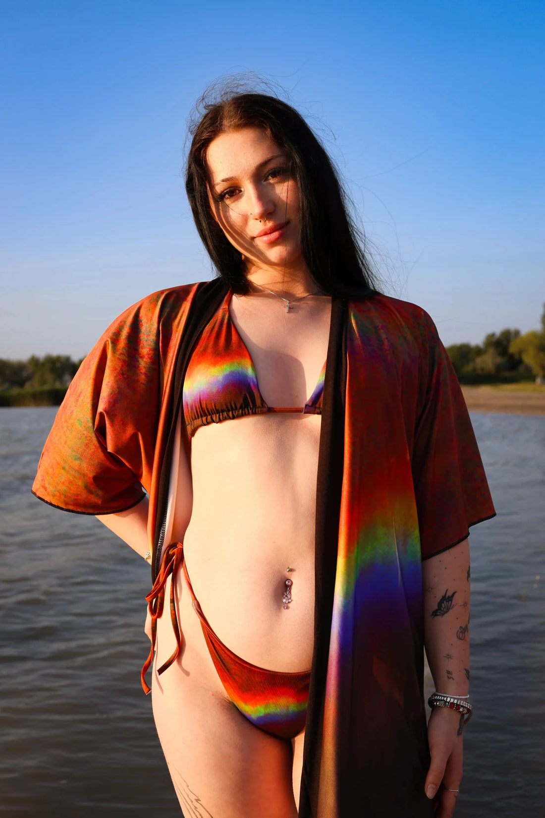 Triangel Bikini - Top | Aurora Ember | Recycelt | Christine Wagner - Bikini - Christine Wagner Studio