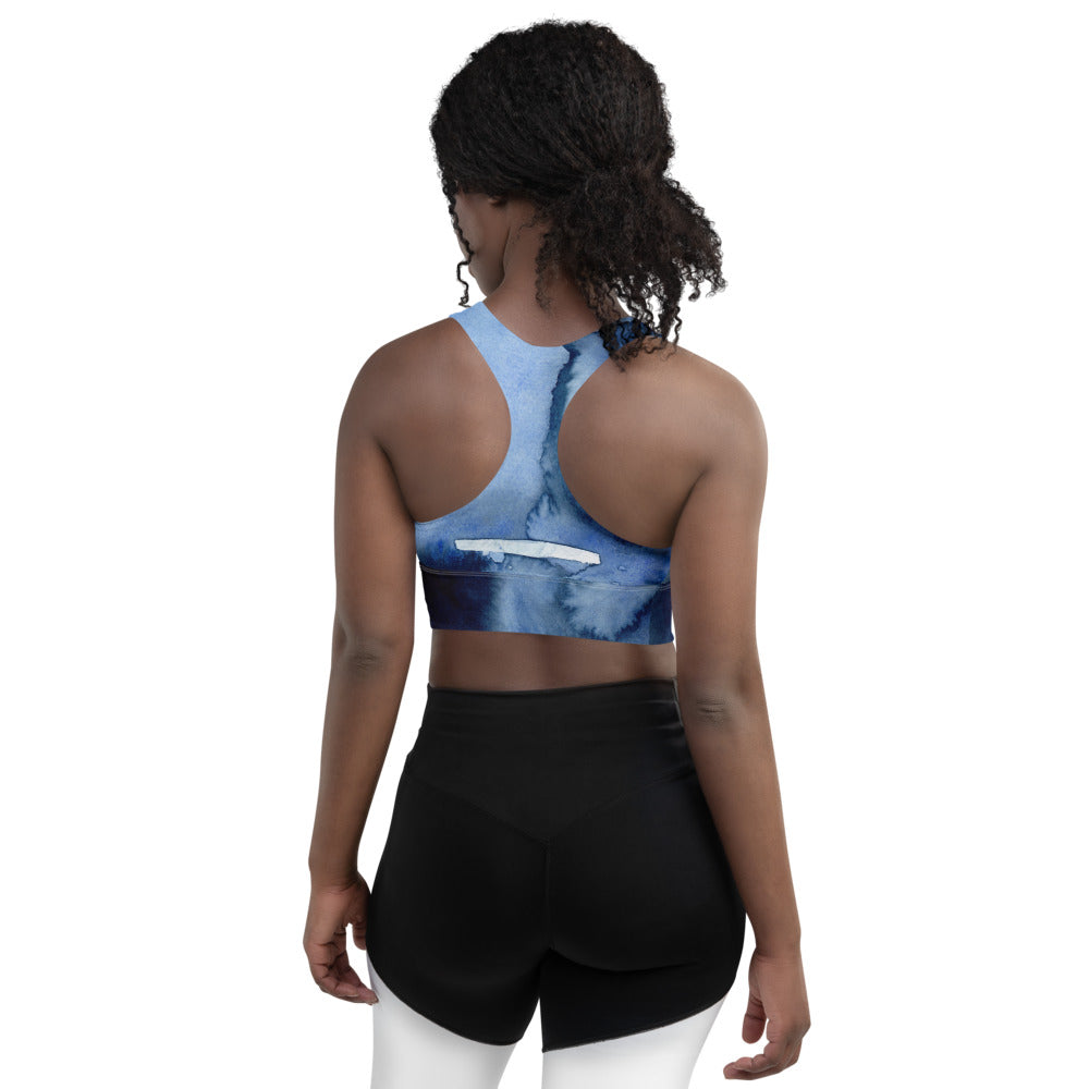 Sport-BH - DEEPER INTO THE BLUE - Christine Wagner