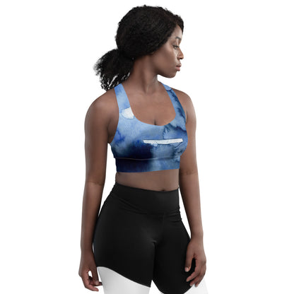 Sport-BH - DEEPER INTO THE BLUE - Christine Wagner