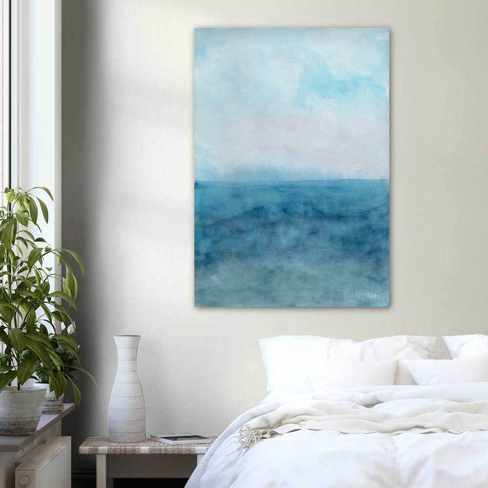 Ocean &amp; Sky - Landschaft - Kunstdruck - Christine Wagner