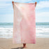 Strandhandtuch  | Pink Ombré - Christine Wagner - Christine Wagner